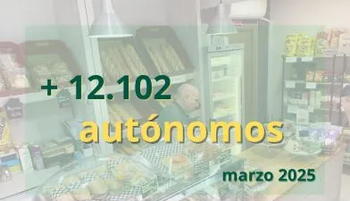 Autónomos A nivel regional, Andalucía fue la comunidad con el mayor aumento absoluto