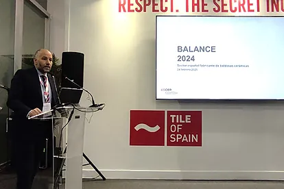 Alberto Echavarría Ascer presentó estos datos en el marco de Cevisama, la feria de referencia