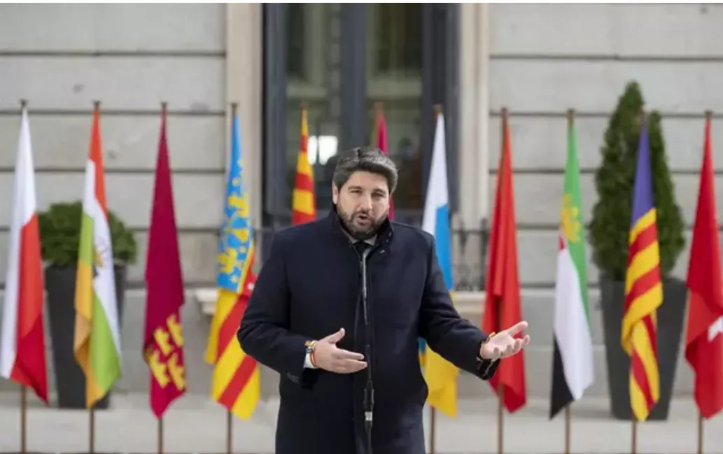 Fernando Lopez Miras  Presidente de la Comunidad de Murcia