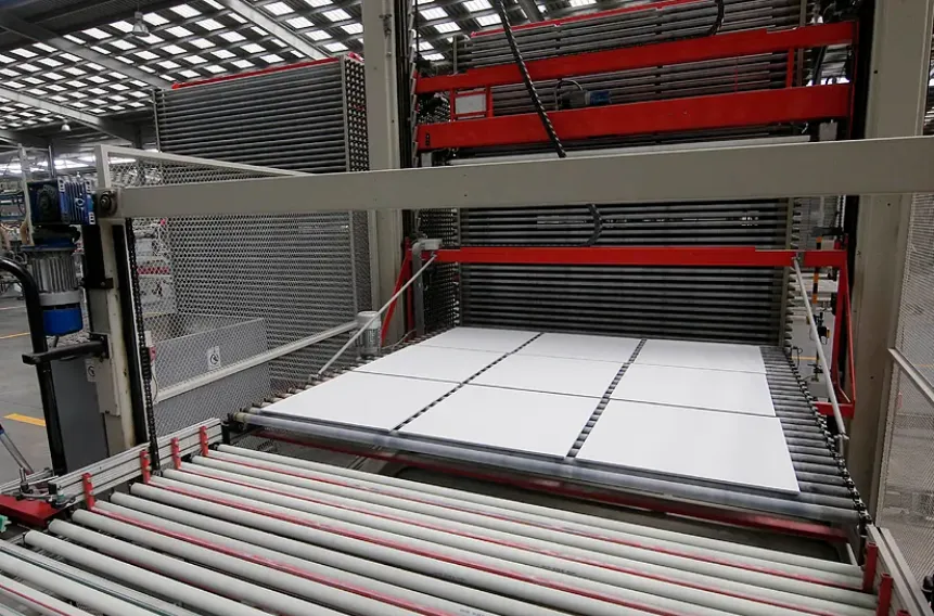 linea de prodcción porcelanosa